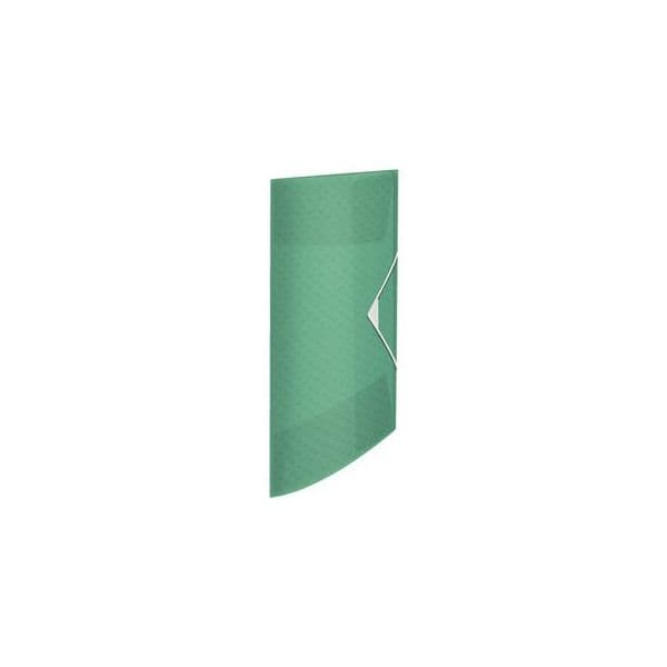 Esselte Pasta Elásticos Ice A4 3 Abas, 150 Folhas, Verde 626223