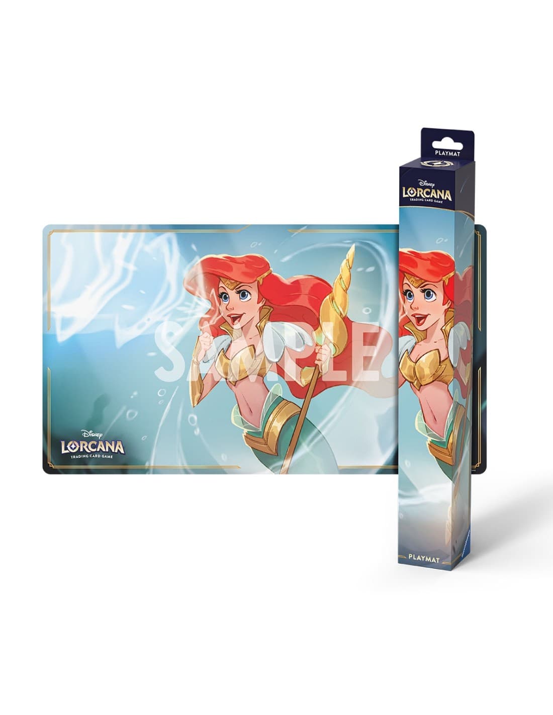 Disney Lorcana Winterspell Playmat Ariel-Sonic Warrior S11
