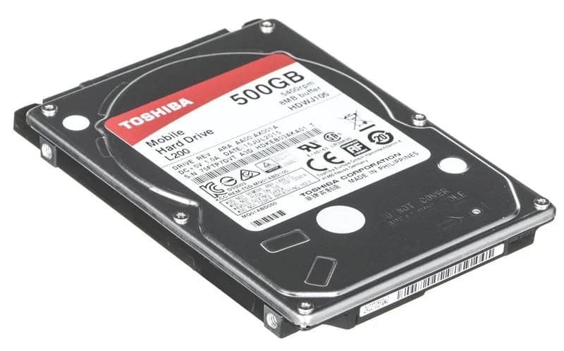 Toshiba Disco Interno L200 - 2.5'' SATA 500GB