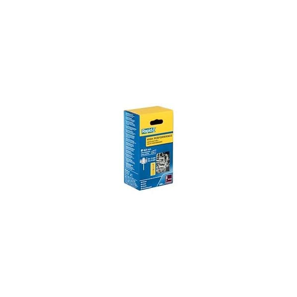 Rapid Caixa de Rebites Ø4x12mm Alumínio 500 Unidades