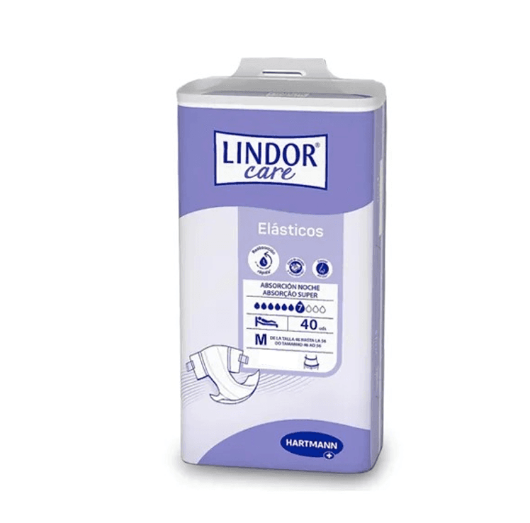 LINDOR - Fralda Super T. Médio x40 uni.