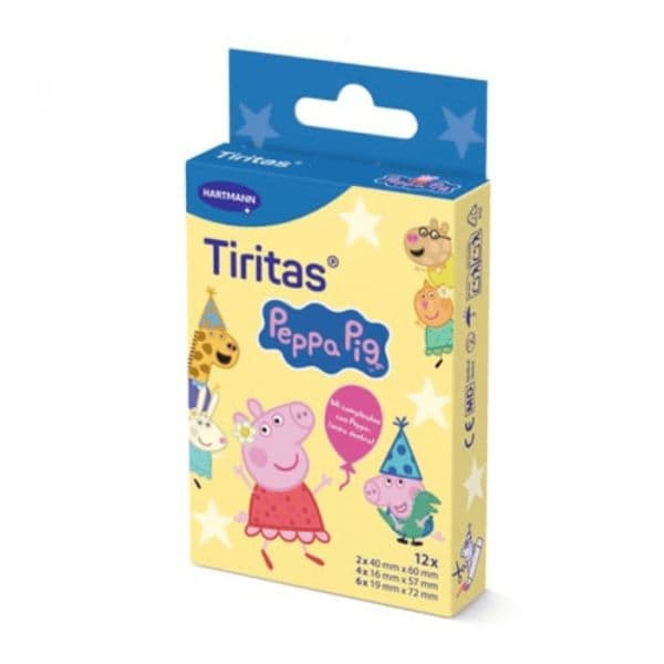 Hartmann Pensos Rápidos Infantis Peppa Pig 3 Tamanhos x12 Unidades Sortidos