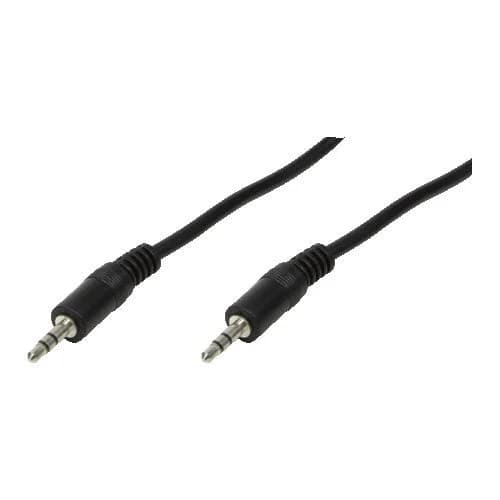 Logilink Cable Audio Jack 3,5mm M/M 3m Negro Ca1051