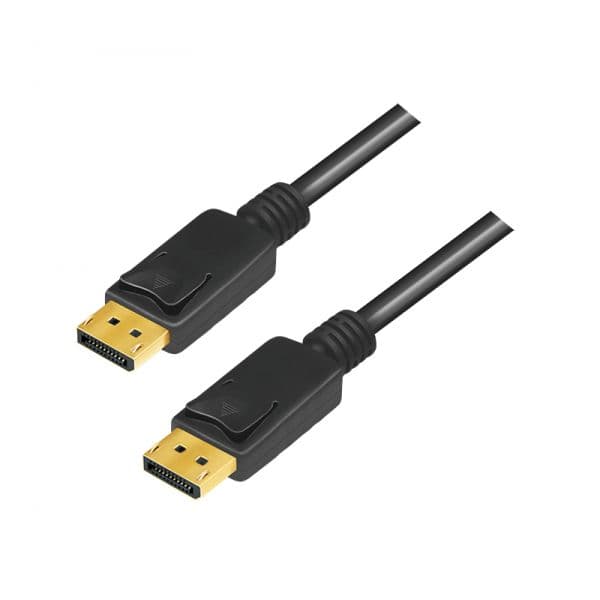 Logilink Cv0139 Cabo Displayport 5 M Preto