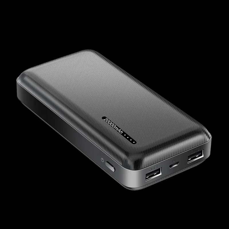 Powerbank Logilink 20.000mAh 12W (USB-C + USB) Preto