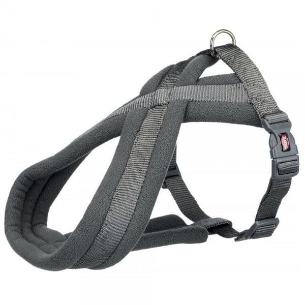 Trixie Peitoral Premium Touring M Cinzento