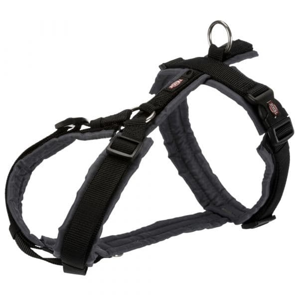 Trixie Peitoral Trekking Premium Preto 80-97 cm/25 mm