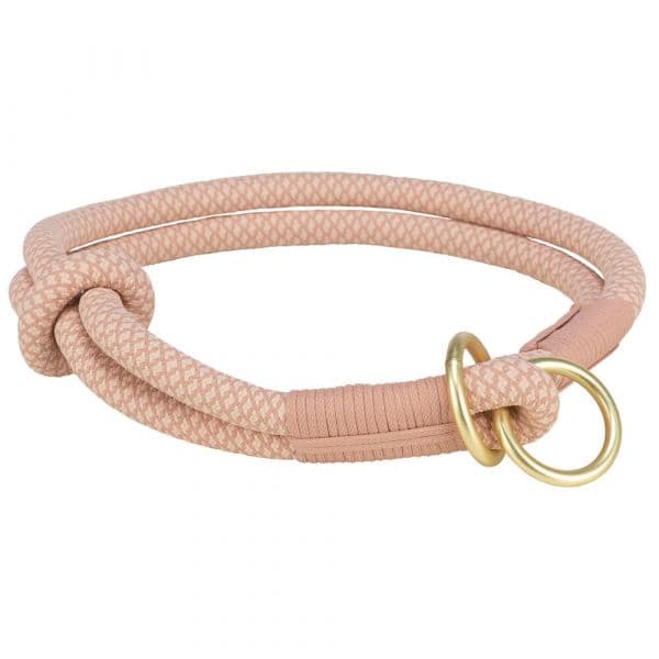 Trixie Coleira Semi-Estranguladora Soft Rope L-XL Rosa