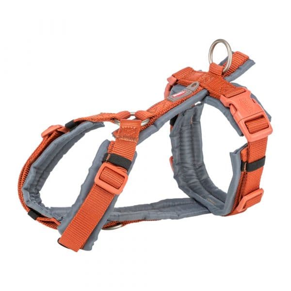 Trixie Peitoral Trekking Premium XL Ferrugem