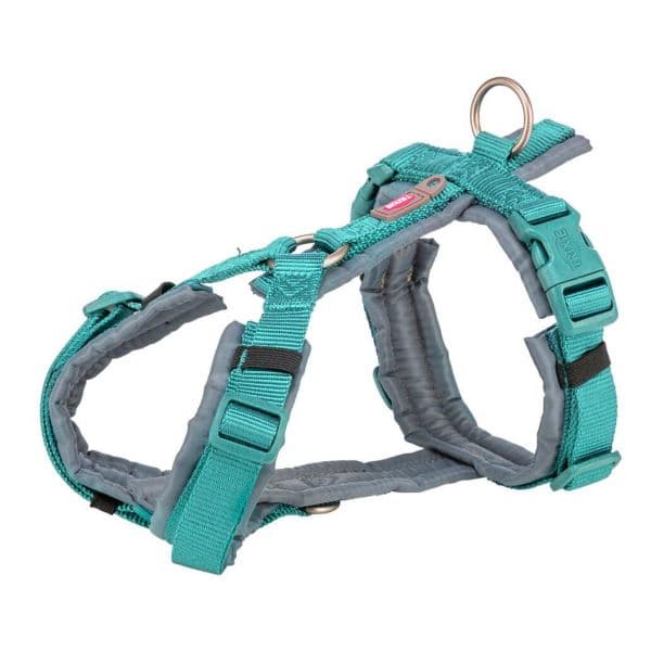 Trixie Peitoral Trekking Premium Aqua/Antracite S-M 44-53cm/20mm