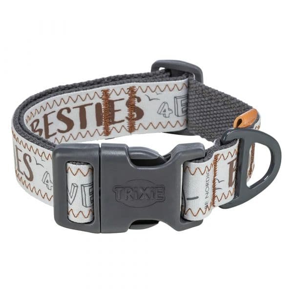 Trixie Coleira Be Nordic Extra Larga M-L Cinzento