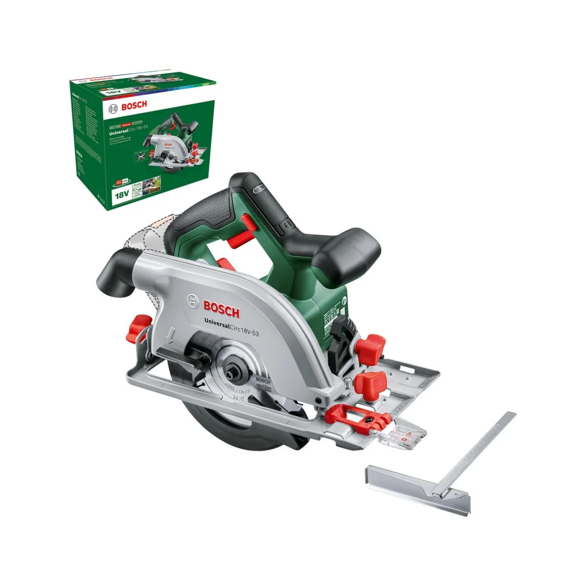 Bosch Serra Circular UniversalCirc 18V-53 Baretool 06033B1400