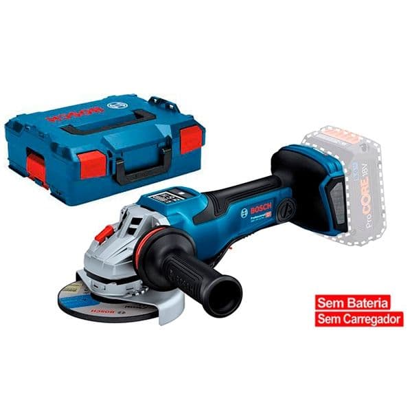 Bosch Rebarbadora Biturbo 125mm Gws 18V-15 Psc 06019H6B02