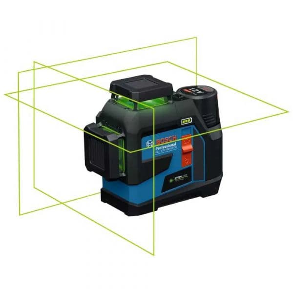 Bosch Nível Laser de Linhas GLL 12V-100-33 CG Professional Sem Fios Verde