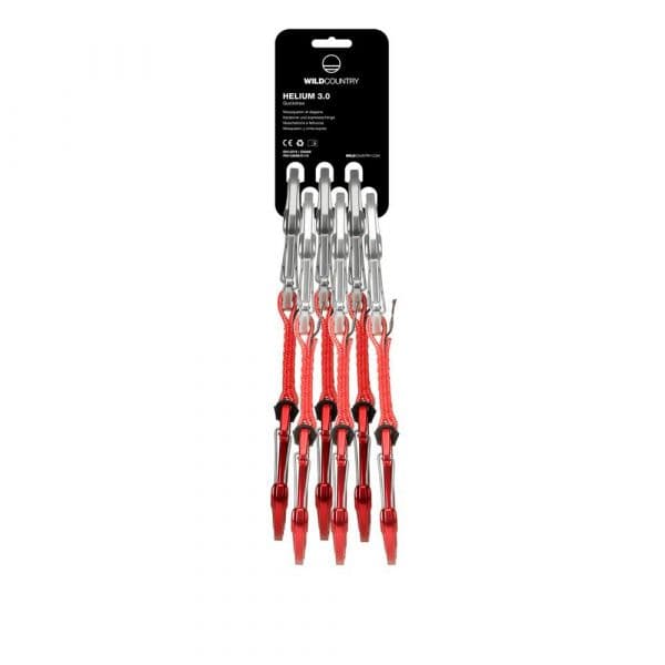Wildcountry Helium 3.0 6 Units 10 cm Red - 40-0000002001-1602-SET