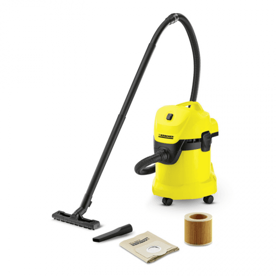 Aspirador Karcher WD3 Sólidos e Liquidos 17L