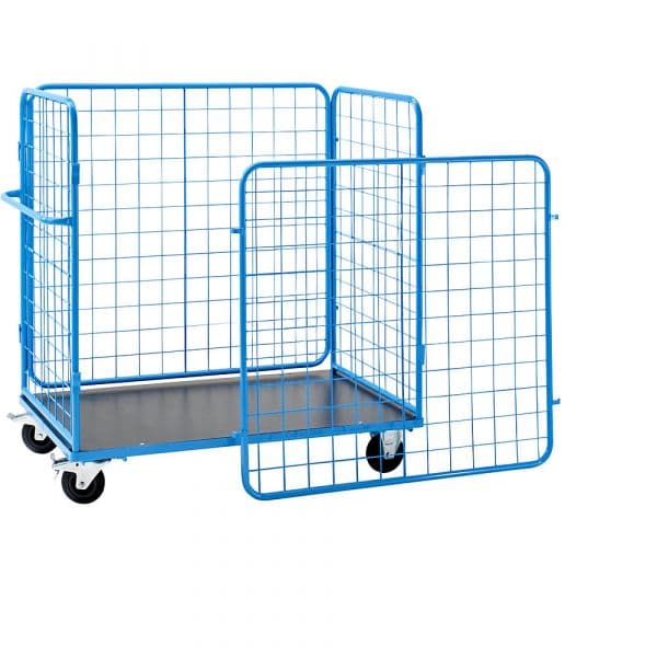 Eurokraft Carro para Pacotes, Axlxp 1500 X 1550 X 800 mm, 350 Kg - M1018024-968338