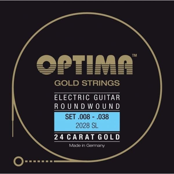 Optima Strings for E-guitar Gold Strings Round Wound 674616