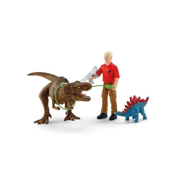 Schleich Peluche Dinosaurs Tyrannosaurus Rex Angriff - 41465