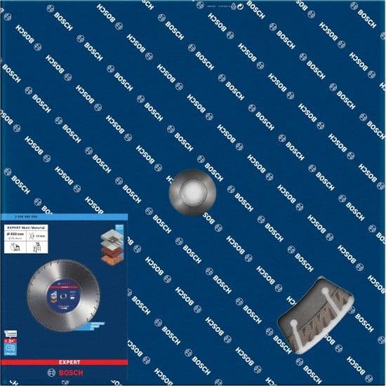 Bosch Disco de Diamante Expert Multimaterial de 450X25.40X3.3X12MM - 10082654