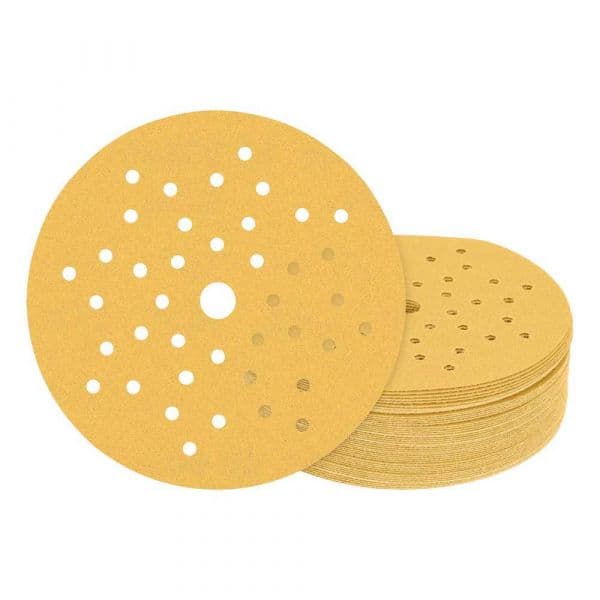 Bosch Professional Expert C470 150 Mm Multi G80 Eccentric Griptape 50 Units Dourado