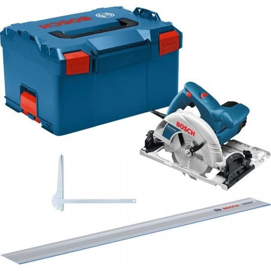 Serra circular manual GKS 55+ GCE + FSN 1400 Professional refª 0615990M91 BOSCH