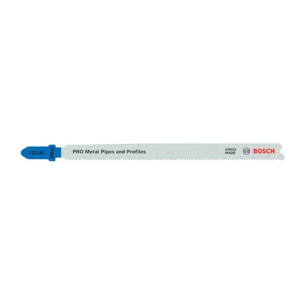 Bosch Conjunto de Lâminas de Serra de Recortes T321AF PRO Metal Pipes and Profiles 25 Unidades 132mm