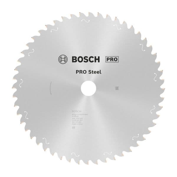 Bosch Lâmina de Serra Circular PRO Steel T52 254 x 2.2 x 25.4 mm com Fio