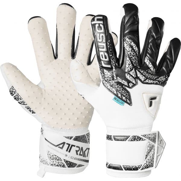 Reusch Luvas de Guarda-redes Attrakt Speedbump Goalkeeper Gloves 5570039-1125 8,5 Branco