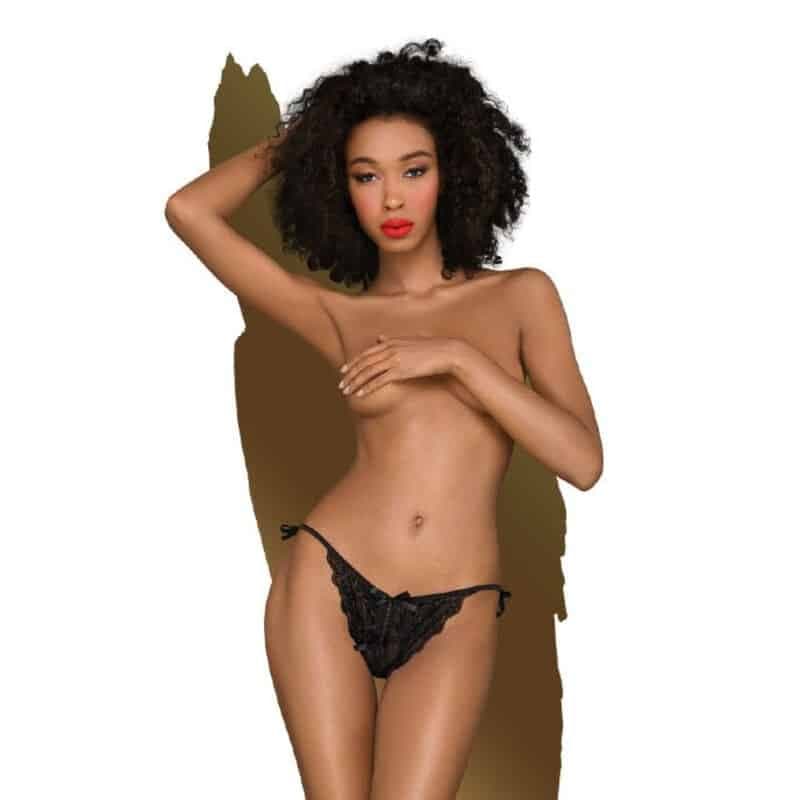 Penthouse Too Hot To Be Real Braguitas Negro Tamanho S/M