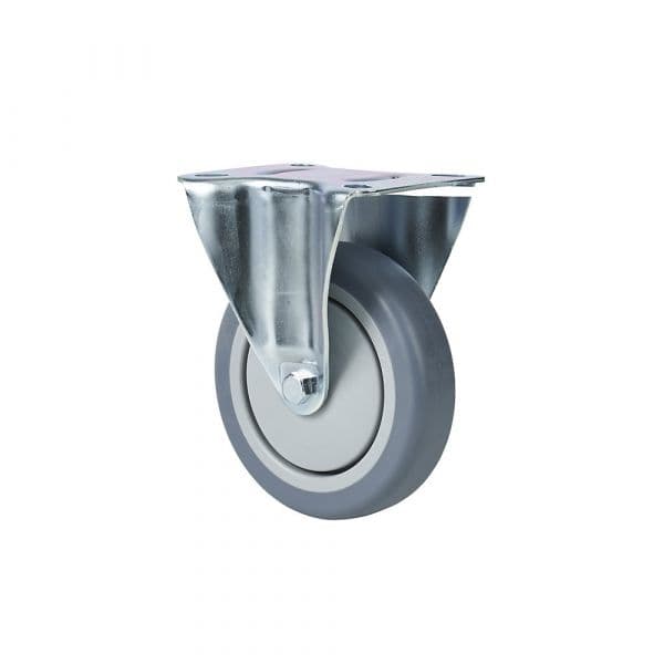 Kaiser+kraft Roda de Substituição, Ø 125 mm, 230 Kg, Roda Fixa Cinzento - M9568375-480176