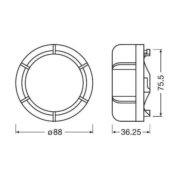 Osram Tampa Ledriving Cap - LEDCAP01