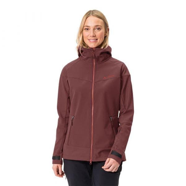 Vaude All Year Elope Softshell Jacket Castanho 44 Mulher