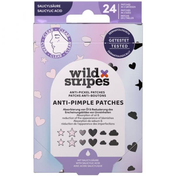Wild Stripes Adesivos Anti-Imperfeições 24 Unidades