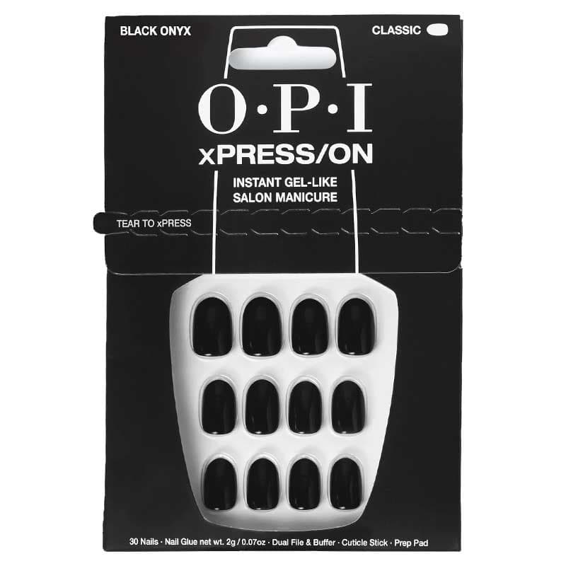 OPI Opi Xpress/on Unhas Artificiais Tom #lady In Black