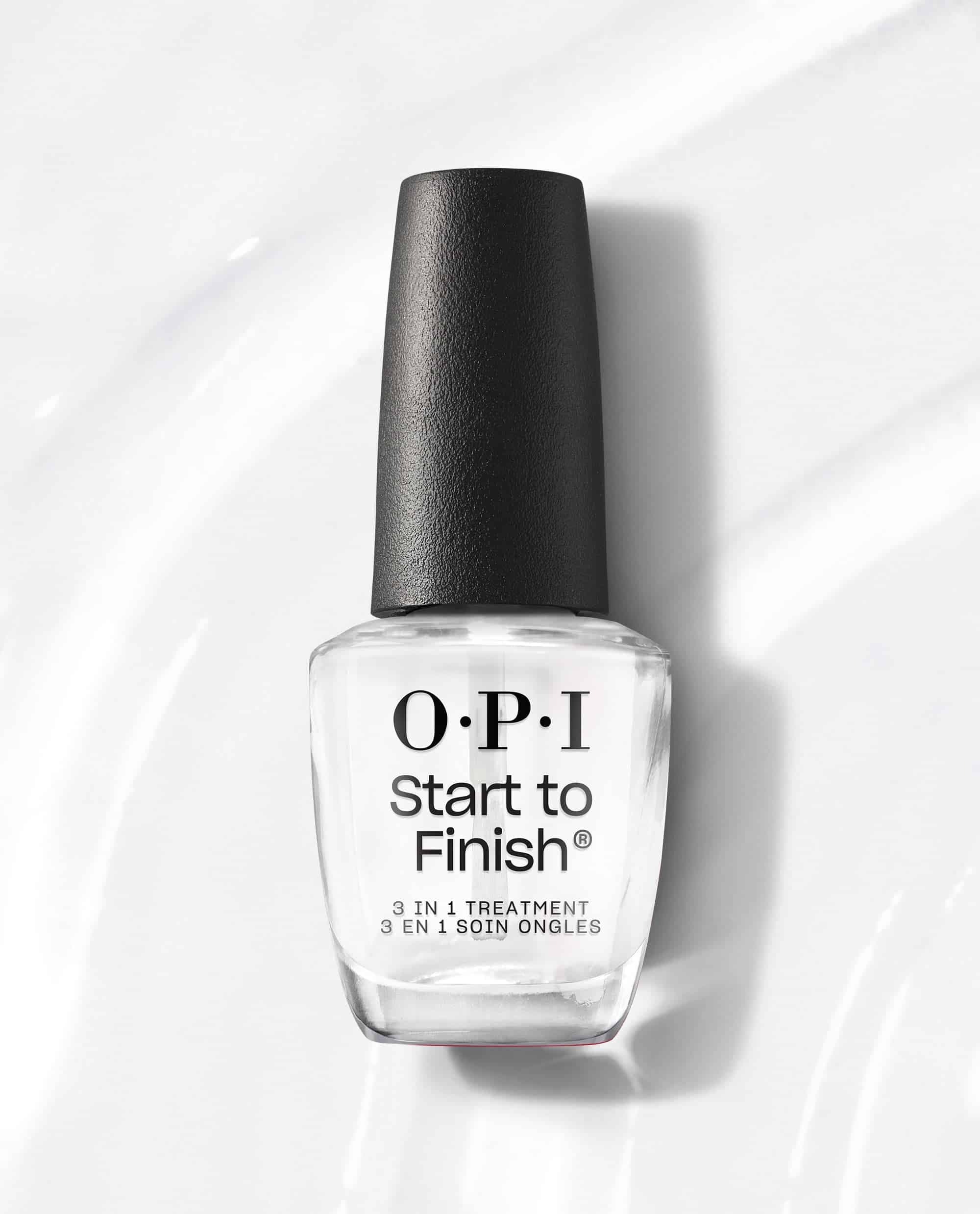 OPI Começar a Acabar 3 em 1 Tratamento Base, Top Coat e Fortalecedor 15 ml