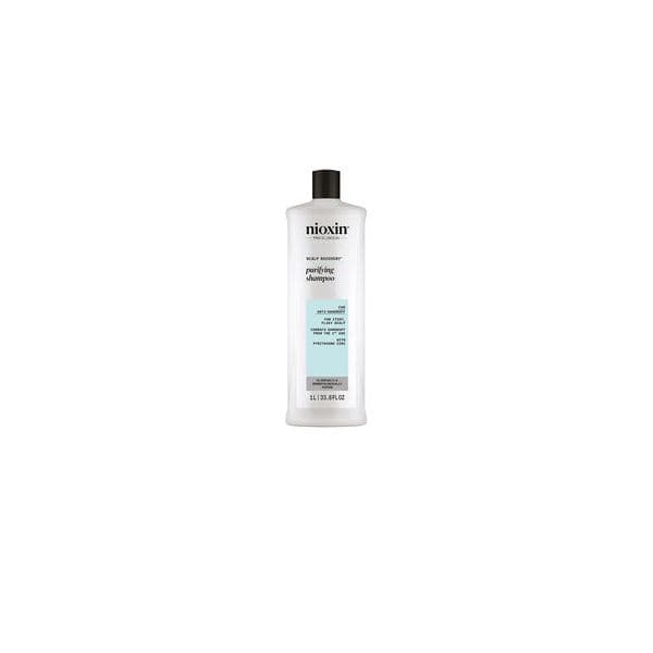 Nioxin Scalp Recovery Purifying Shampoo Shampoo para Cabelo Quebradiço e Fraco Anti-caspa 1000ml