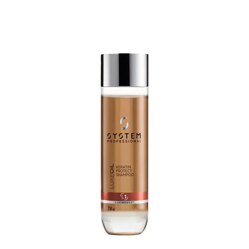 System Professional LuxeOil Shampoo Protetor da Queratina 250ml