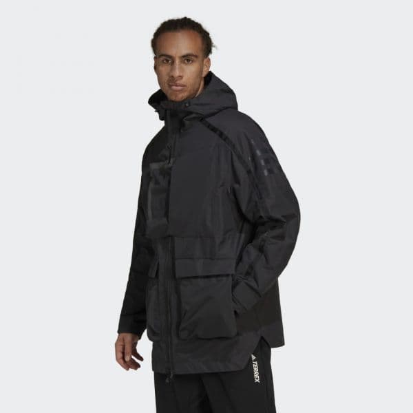 Adidas CASACO Masculino RAIN.RDY CITY XPLORIC TERREX Black M - H65704-M