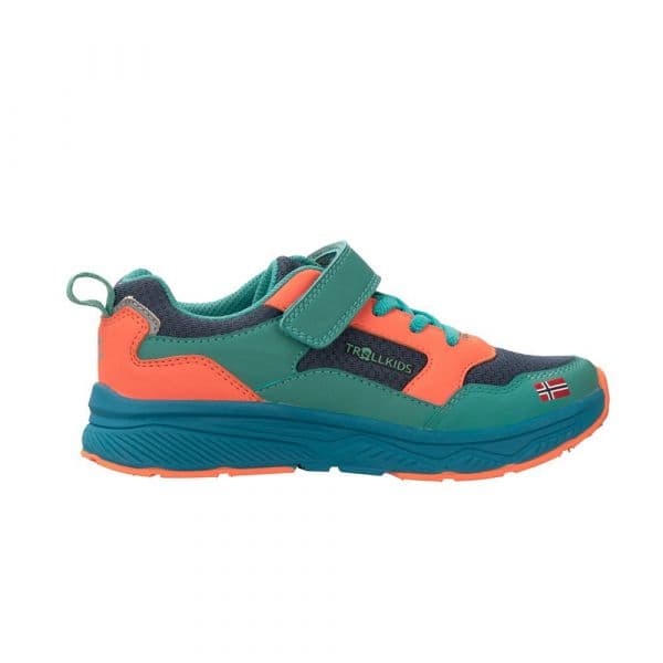 Trollkids Haugesund Trainers Verde,Laranja 27