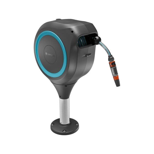 Gardena Enrolador de Mangueira Automático Terrace RollUp S 15m Azul - 18605-20