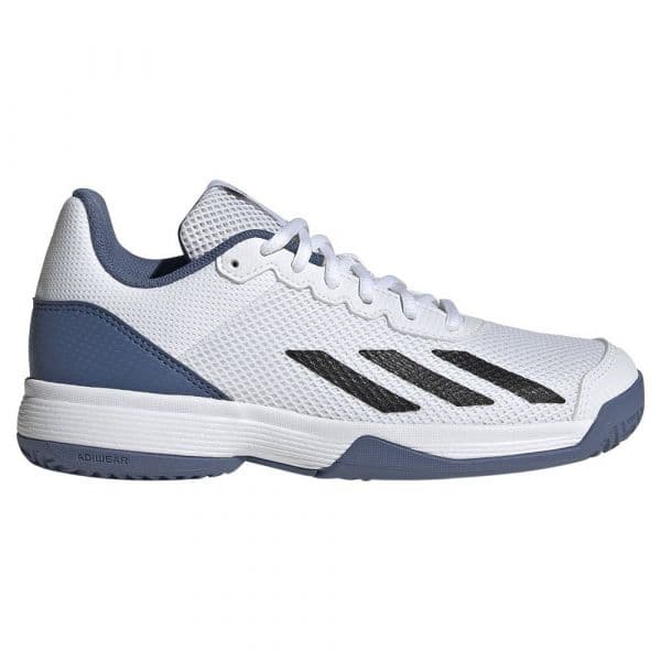 Adidas Courtflash Kids All Court Shoes Branco 28