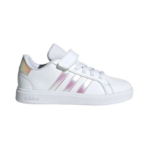 Adidas Sapatilhas de Educação Física Grand Court branco/rosa-28