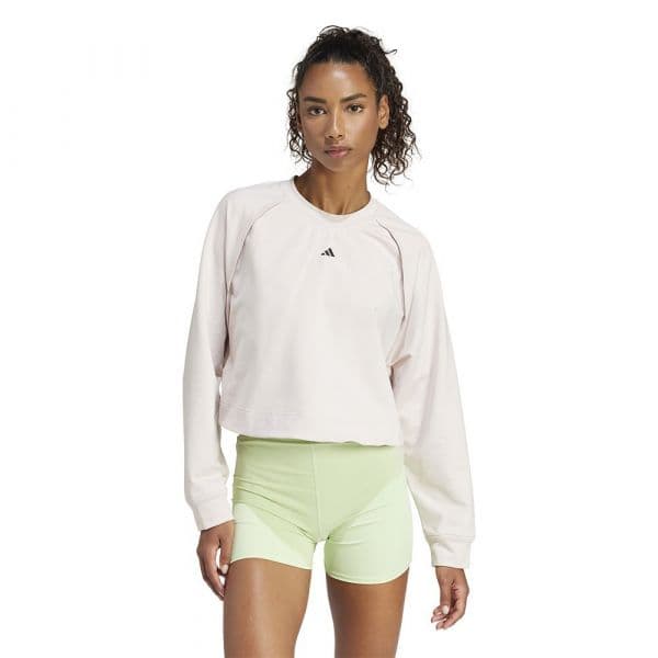 Adidas Power Cover Up Sweatshirt Roxo L / Regular Mulher