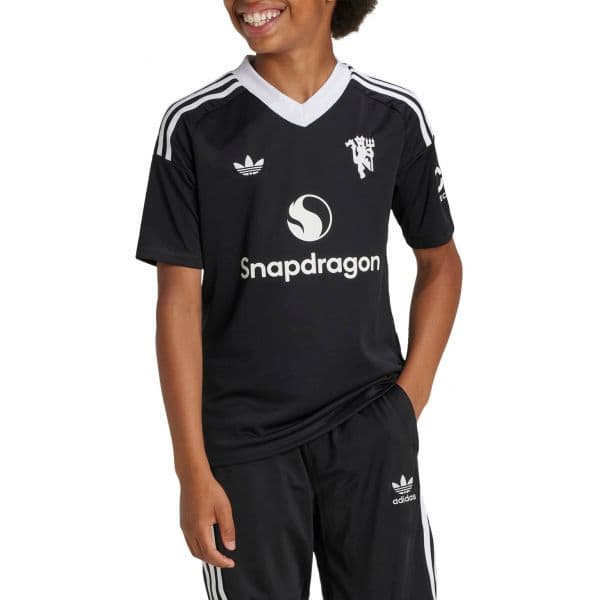 Adidas Originals Camisa Mufc 3 GK Jsy Y 2024/25 jh0841 152 Preto