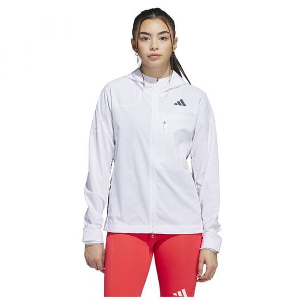 Adidas Casaco com Capuz Adizero jc6645 Xs Branco