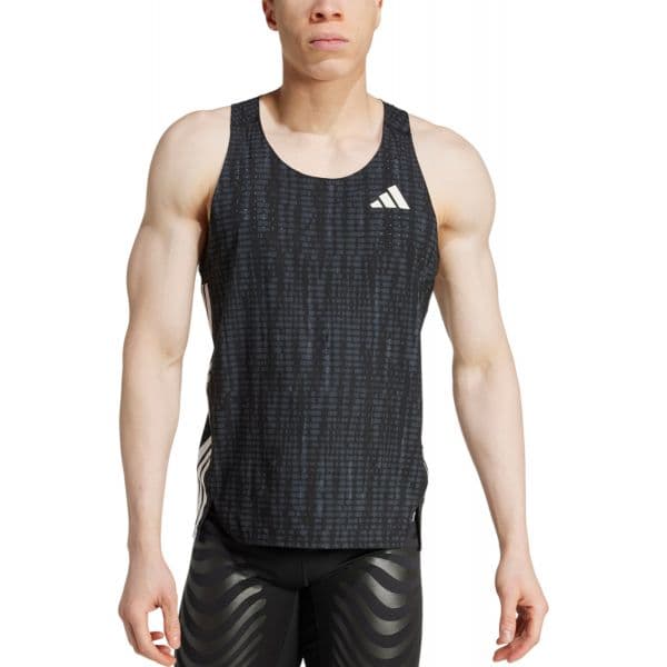 Adidas Camisola de Alças Adizero jn0298 S Preto