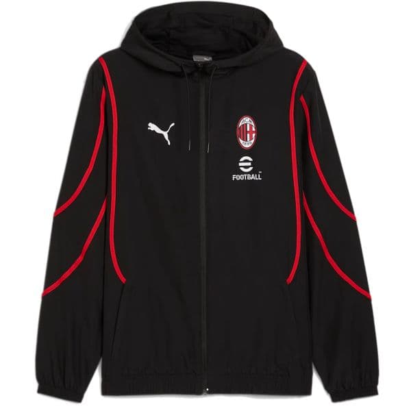 Puma Casaco com Capuz Acm Prematch Woven 777716-04 XXL Preto