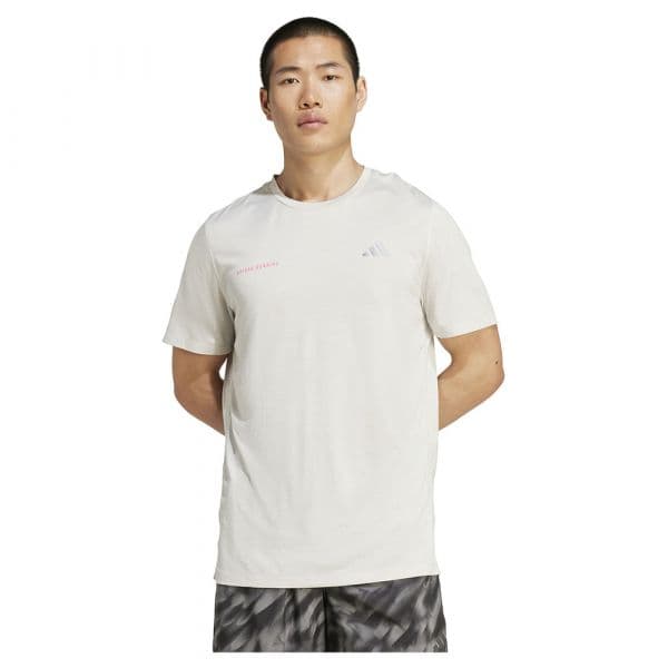 Adidas T-shirt Own the Run Melange jl8724 XL Cinzento