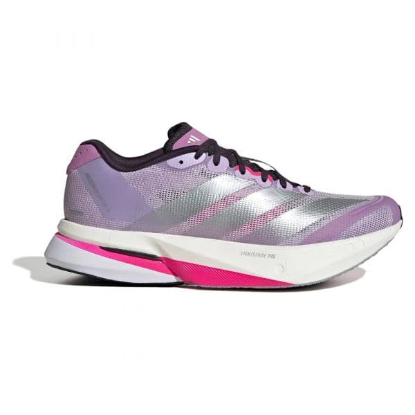 Adidas Sapatilhas de Running Adizero Boston 13 Powder Plum / Silver Met / Shock Pink 39 1/3